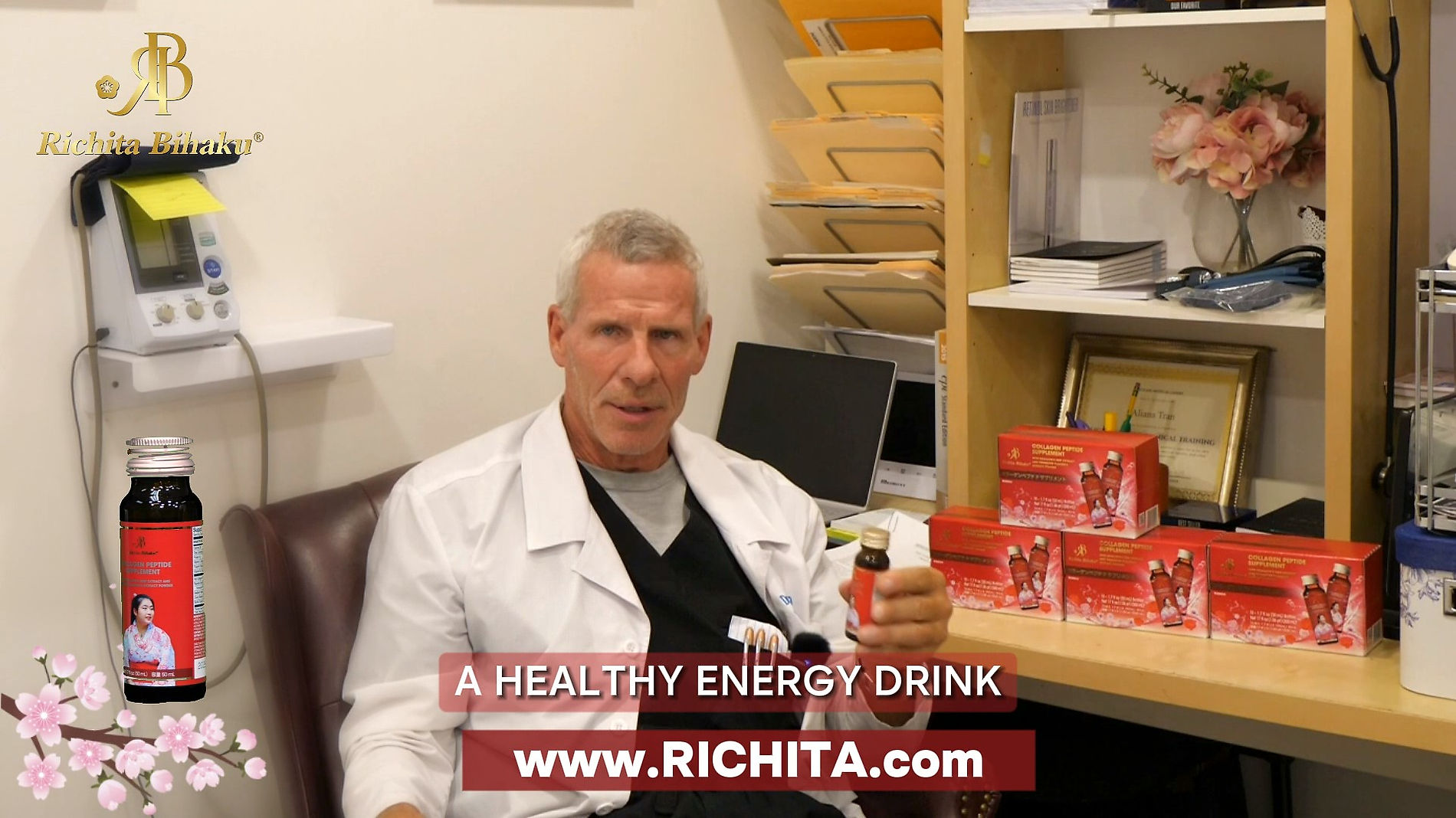Dr. Erik Endorsed -  endorsed Richita Collagen Peptide Supplement